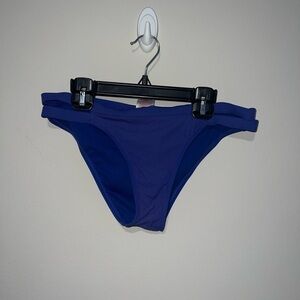 Ribbed royal blue swim bikini bottom xhilaration medium